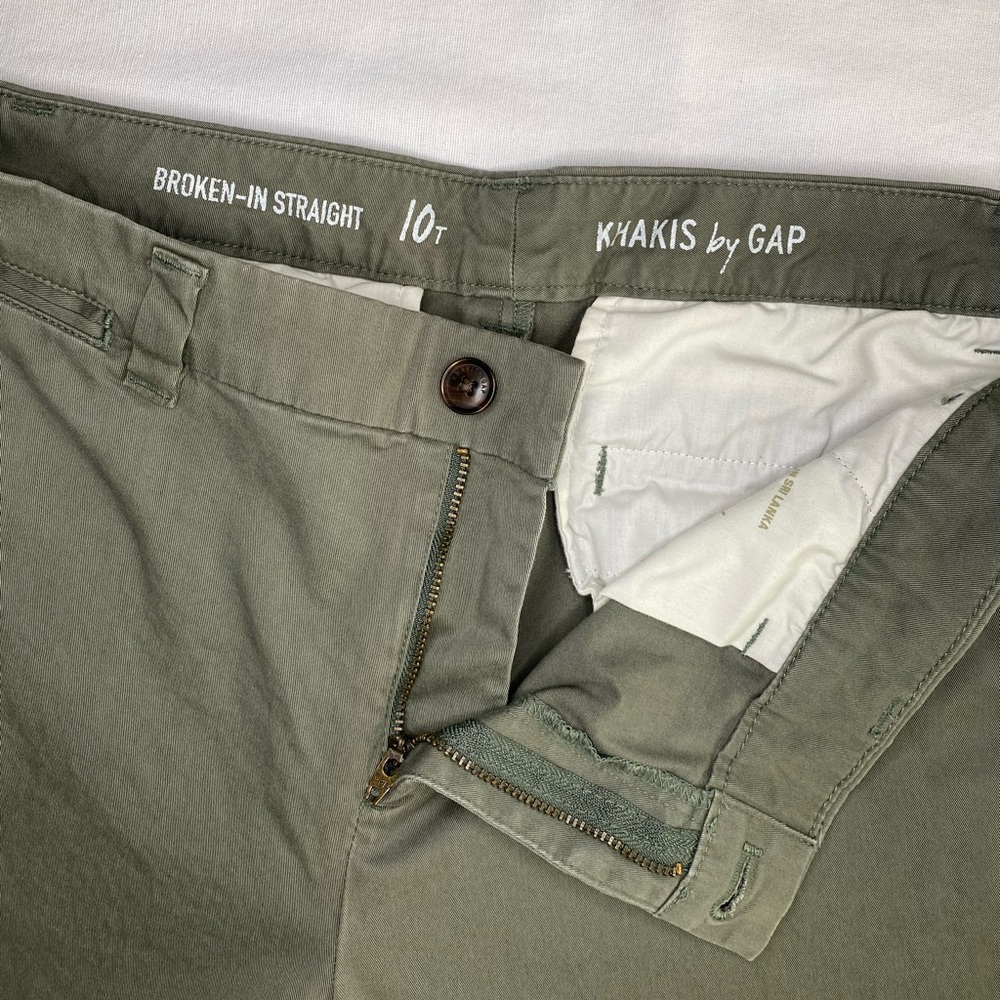 Green Khakis by Gap